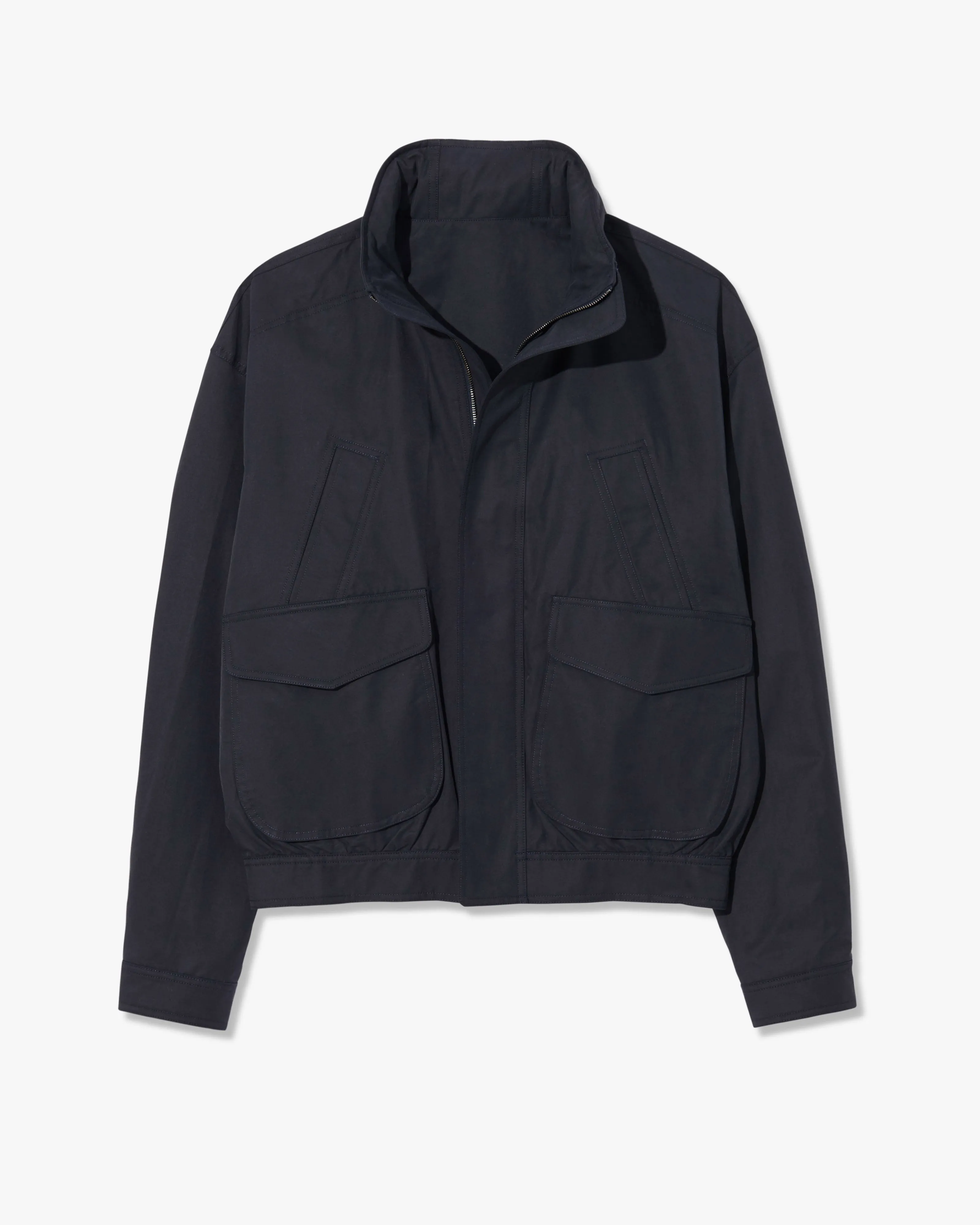 RHETT JACKET Low Profile Collar Travel Ready