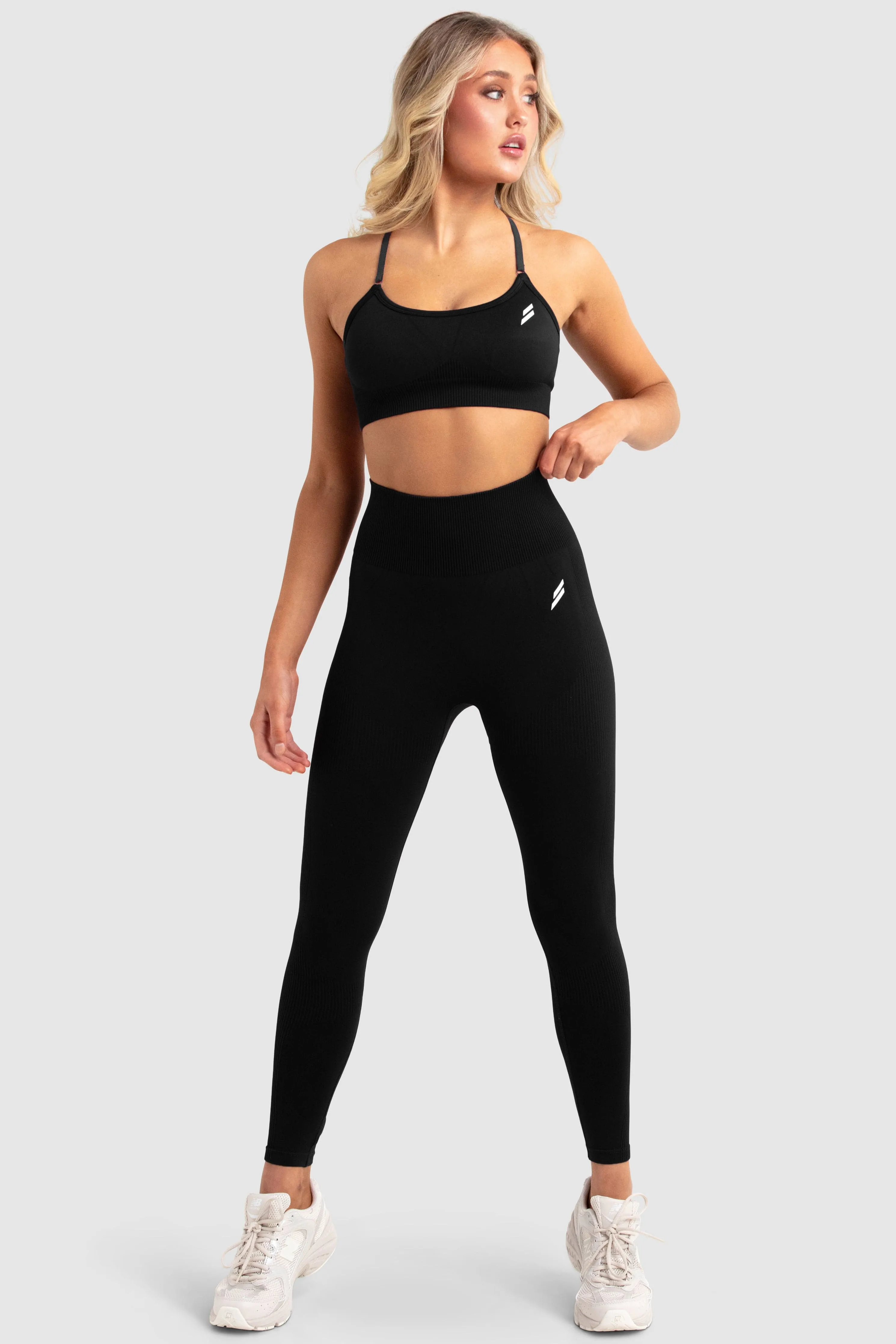 Non See Comfort Seeker Impact Seamless Leggings - Jet Black