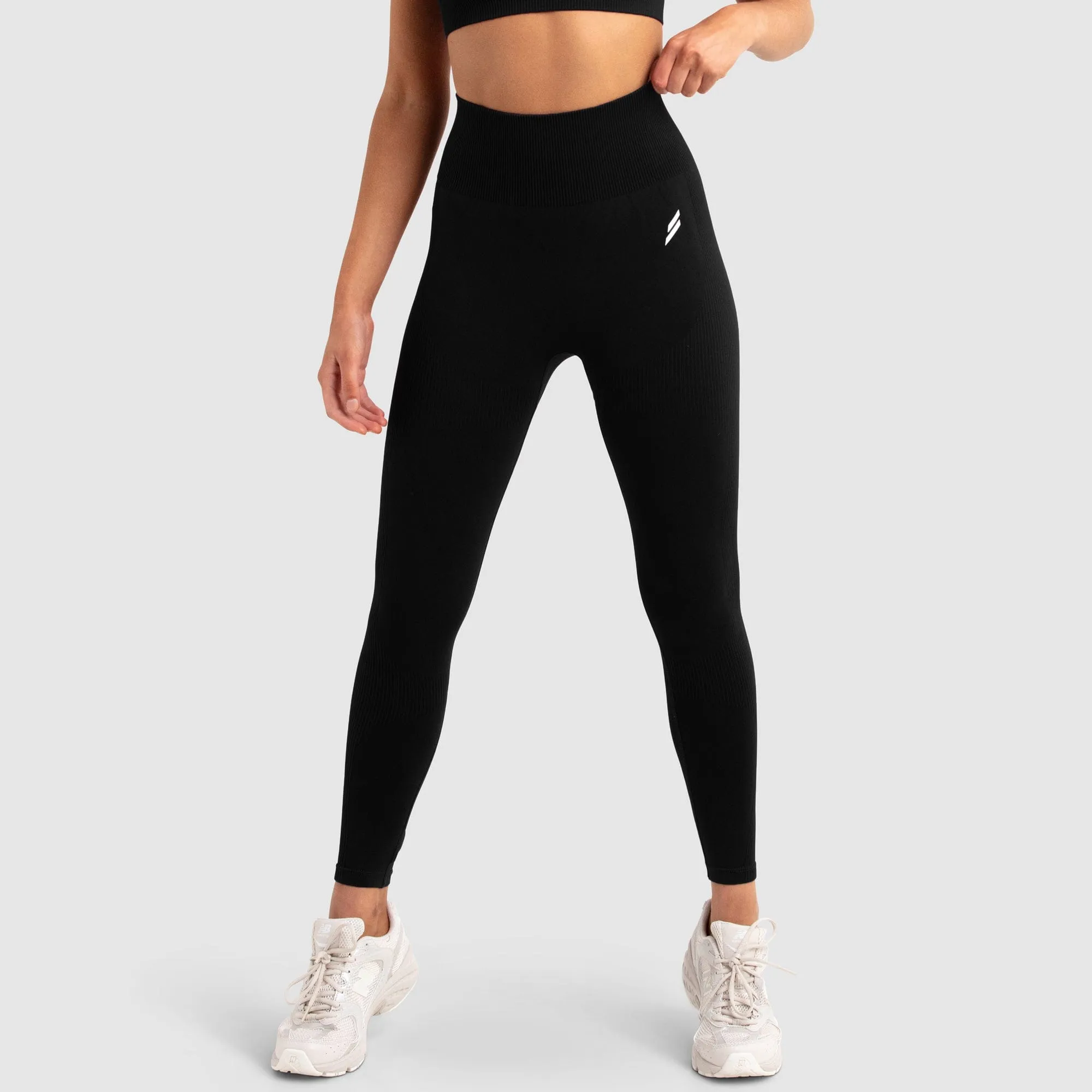 Casual Day Pro Athlete Impact Seamless Leggings - Jet Black