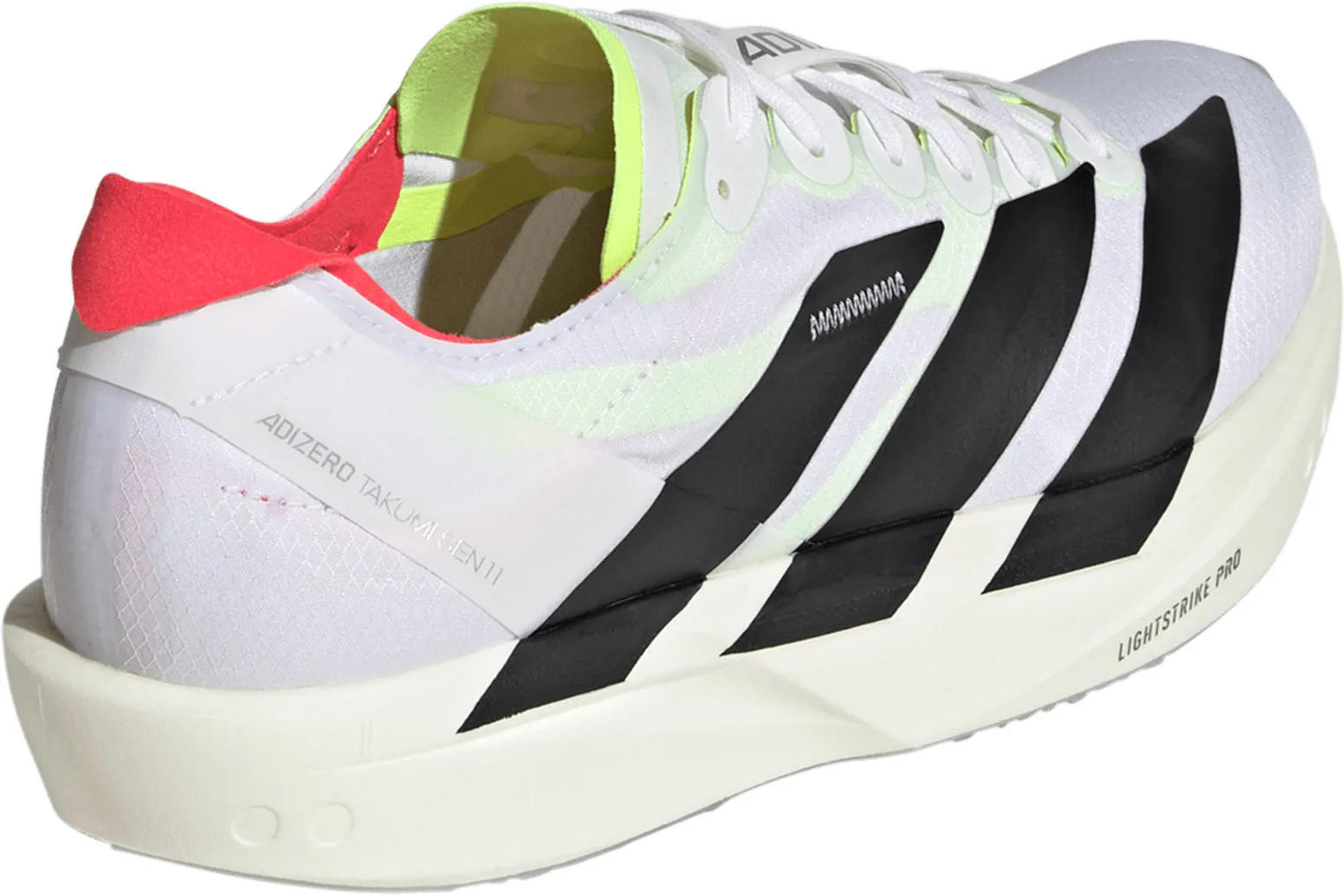 warm - weather running shoes adidas Adizero Takumi Sen 11 Womens Running Shoes - White