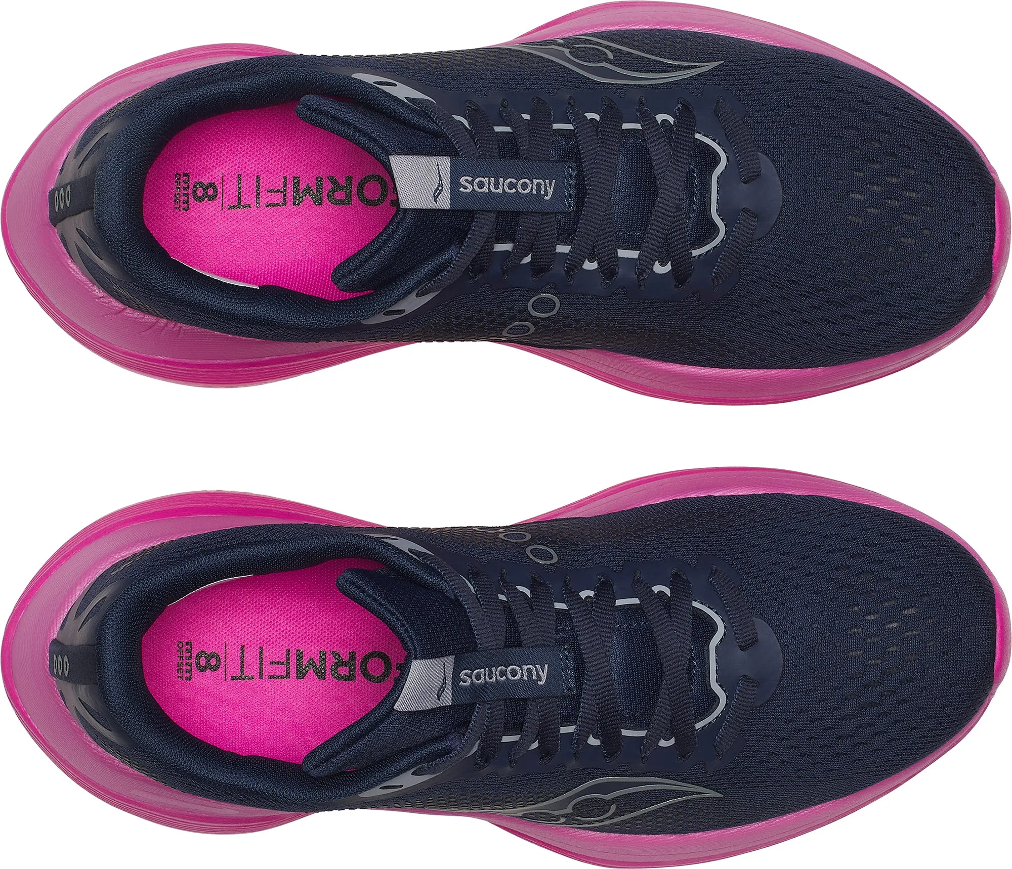 Unique high - arch Saucony Endorphin Trainer Womens Running Shoes - Blue