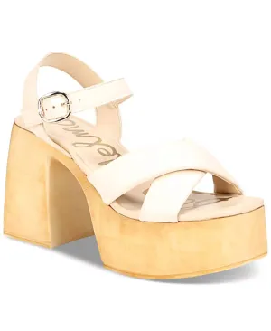 Open Heel Sandals Mid Top Suzannah Platform Sandal In Ivory