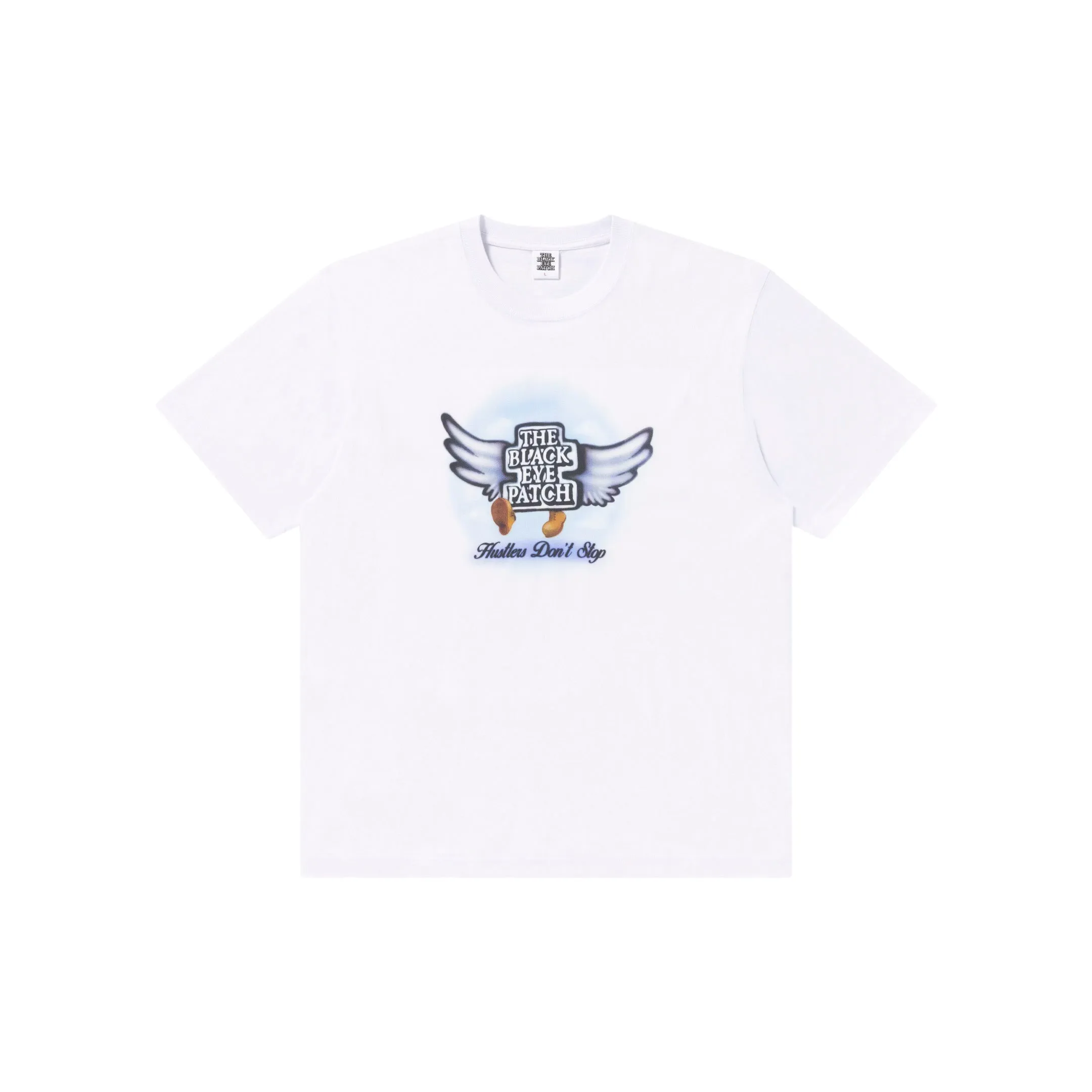 FLYING OG BOY AIRBRUSHED TEE WHITE Active Design