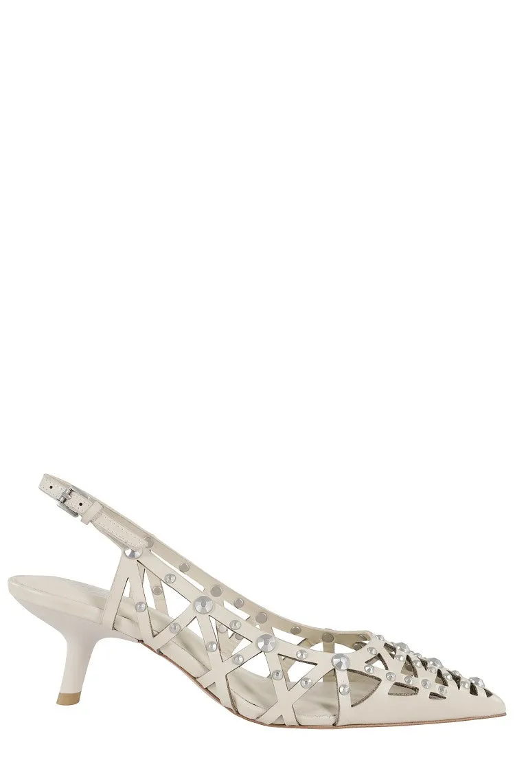 Bizarre Slingback Smart Pumps All Occasion