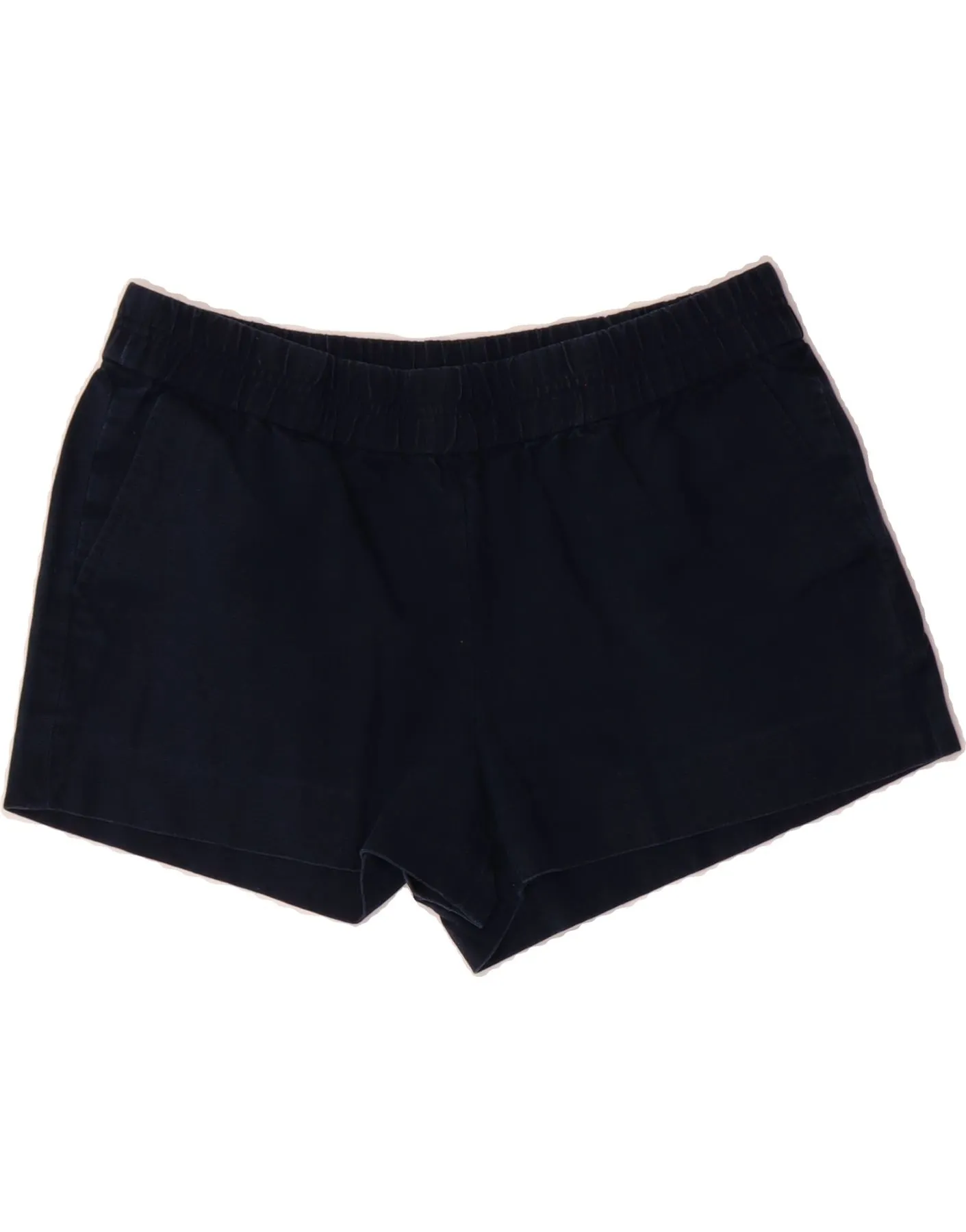 Comfort Wear Gradient effect J. CREW Womens Chino Shorts US 8 Medium W30 Navy Blue Cotton