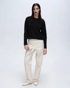 Classic Jersey Long Sleeve Boy Tee - Black Outdoor Smart Sleep