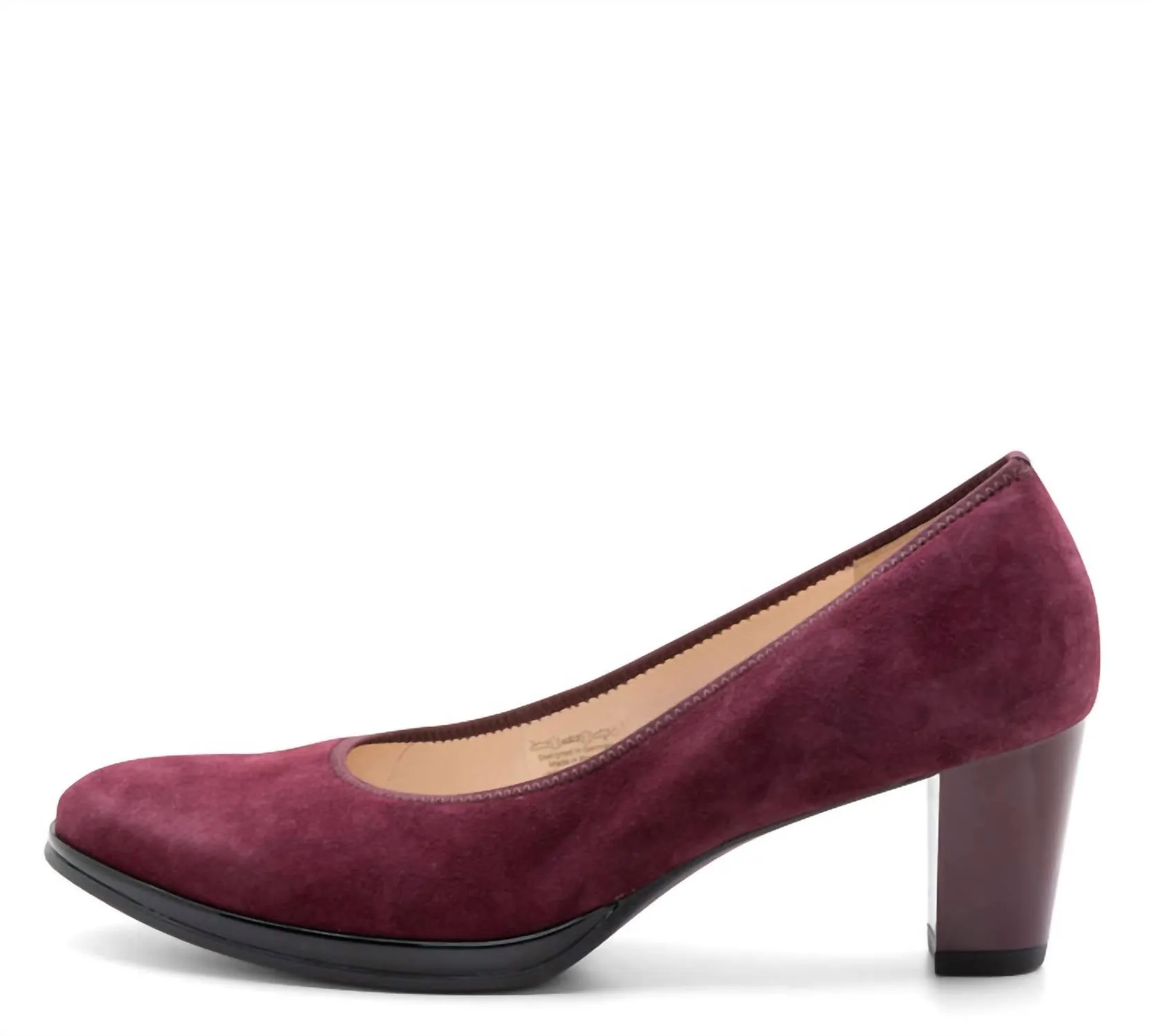 Women's Ophelia Pump Heels In Barolo Gentle Finish Work Ready