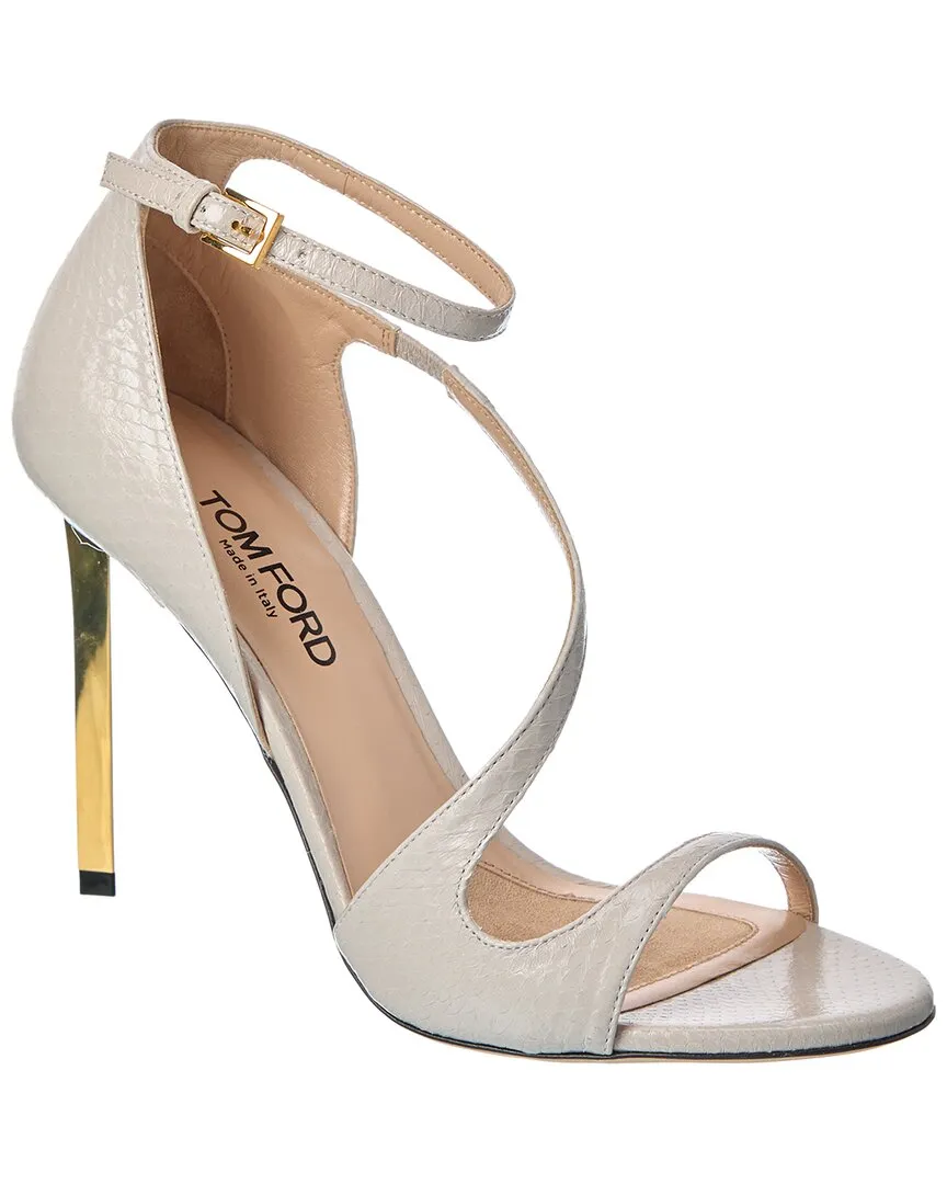 Smart Edge Tom Ford Snakeskin Sandal