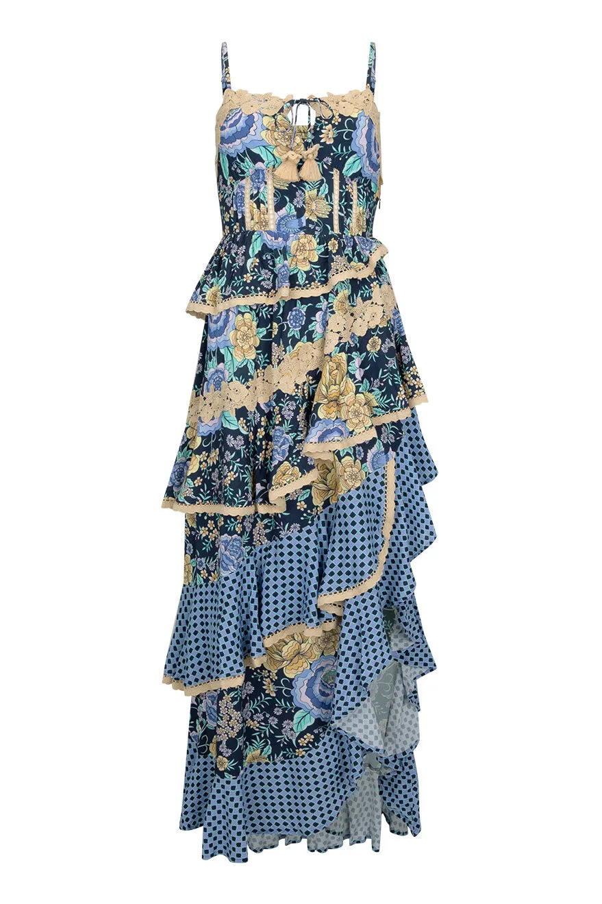 Formal Aura Full Bloom Ruffle Soir??e Dress