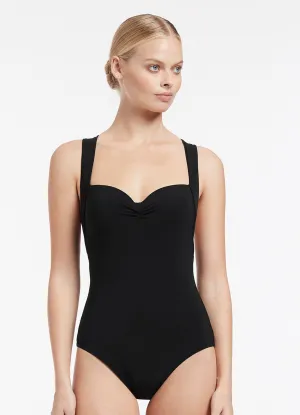 Playful-Look Jetset Infinity One Piece - Black