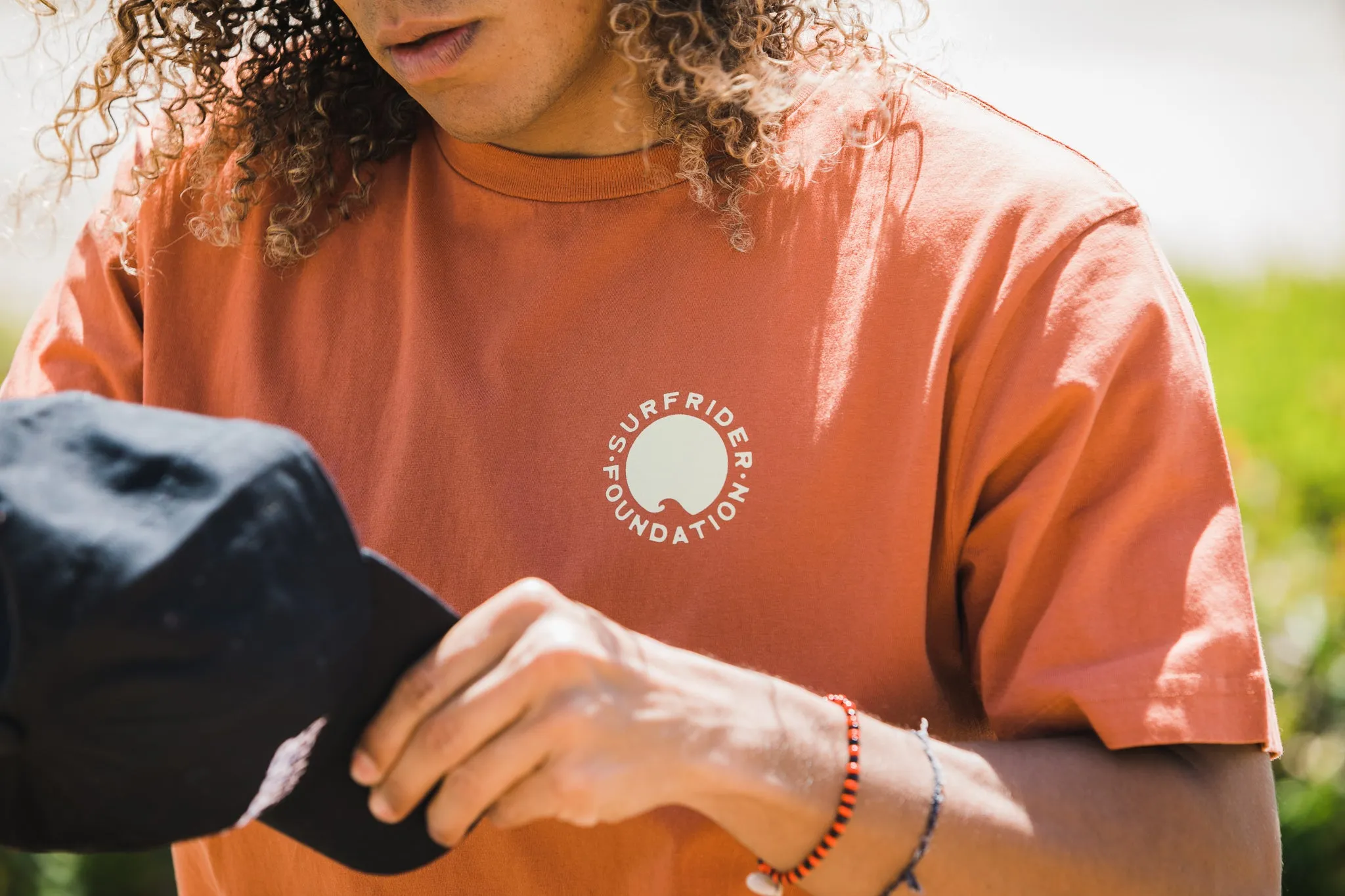 Con-surf-ation Rust Tee Simple Comfort Wear