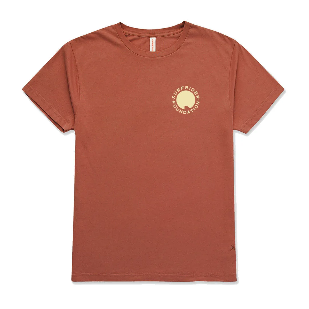 Modern Casual Fashionable Con-surf-ation Rust Tee