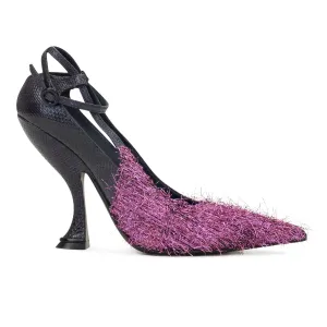 Buckle Detail Ultra High Heels FUSCHIA RITA 105 PUMP HEELS