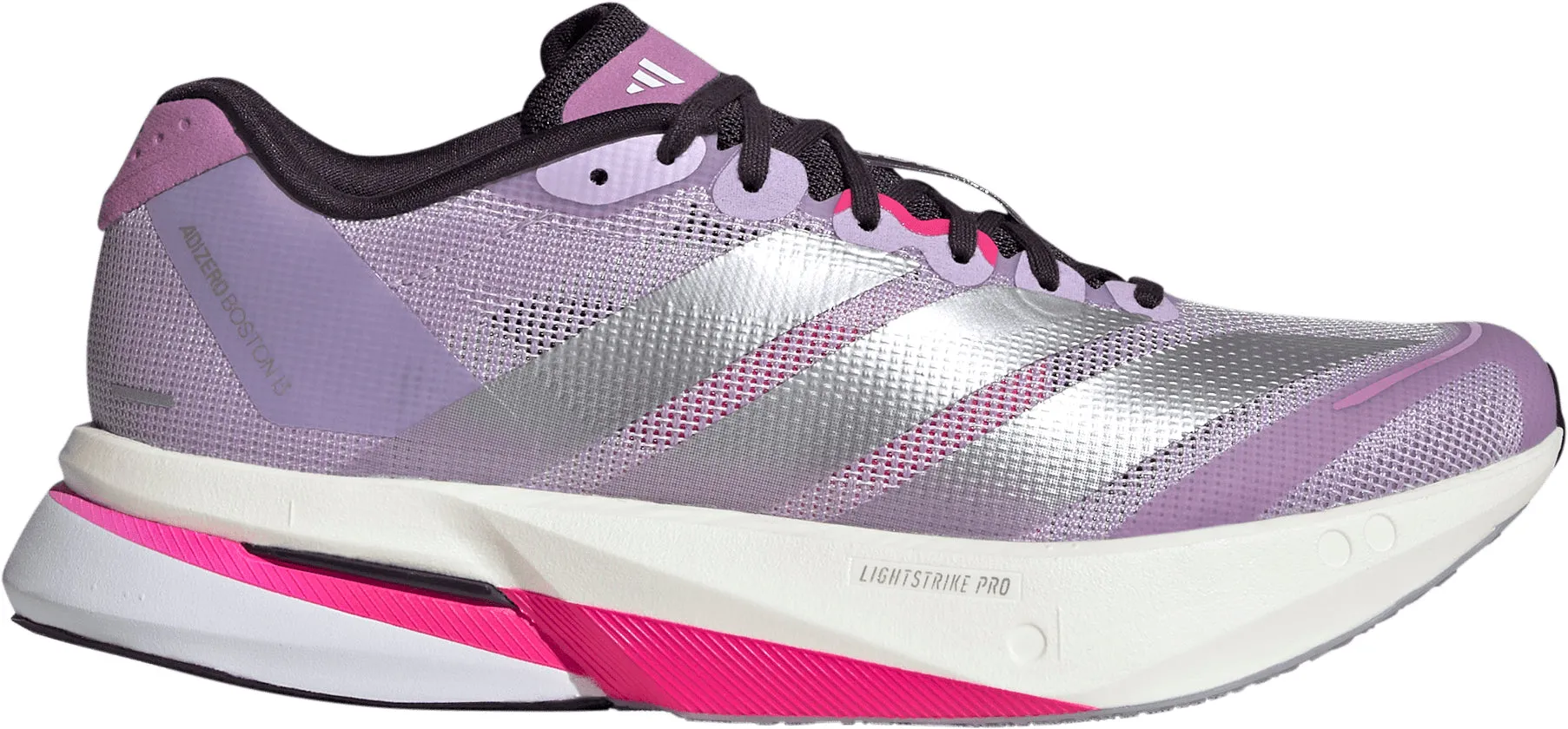 running in a corporate run shoes heavy - duty - construction - feature shoes adidas Adizero Boston 13 Womens Running Shoes - Purple