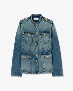 Double layer fabric GERALDINE DENIM JACKET