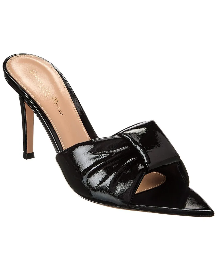 Gianvito Rossi Love 85 Patent Pump Traction pattern Shockproof