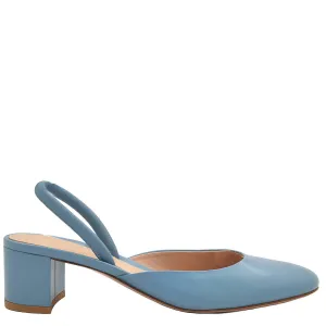 Gianvito Rossi Tivoli Leather Slingback Pumps Flexible Movement Performance