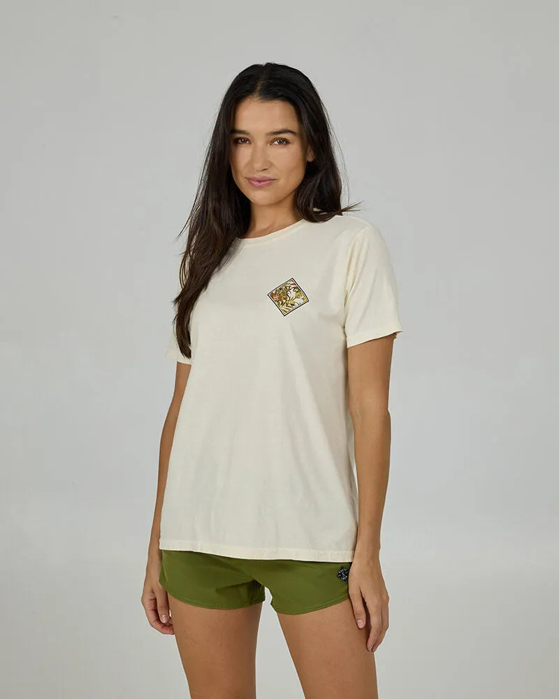 Plus Size Tippet Fill B.f Tee - Off White