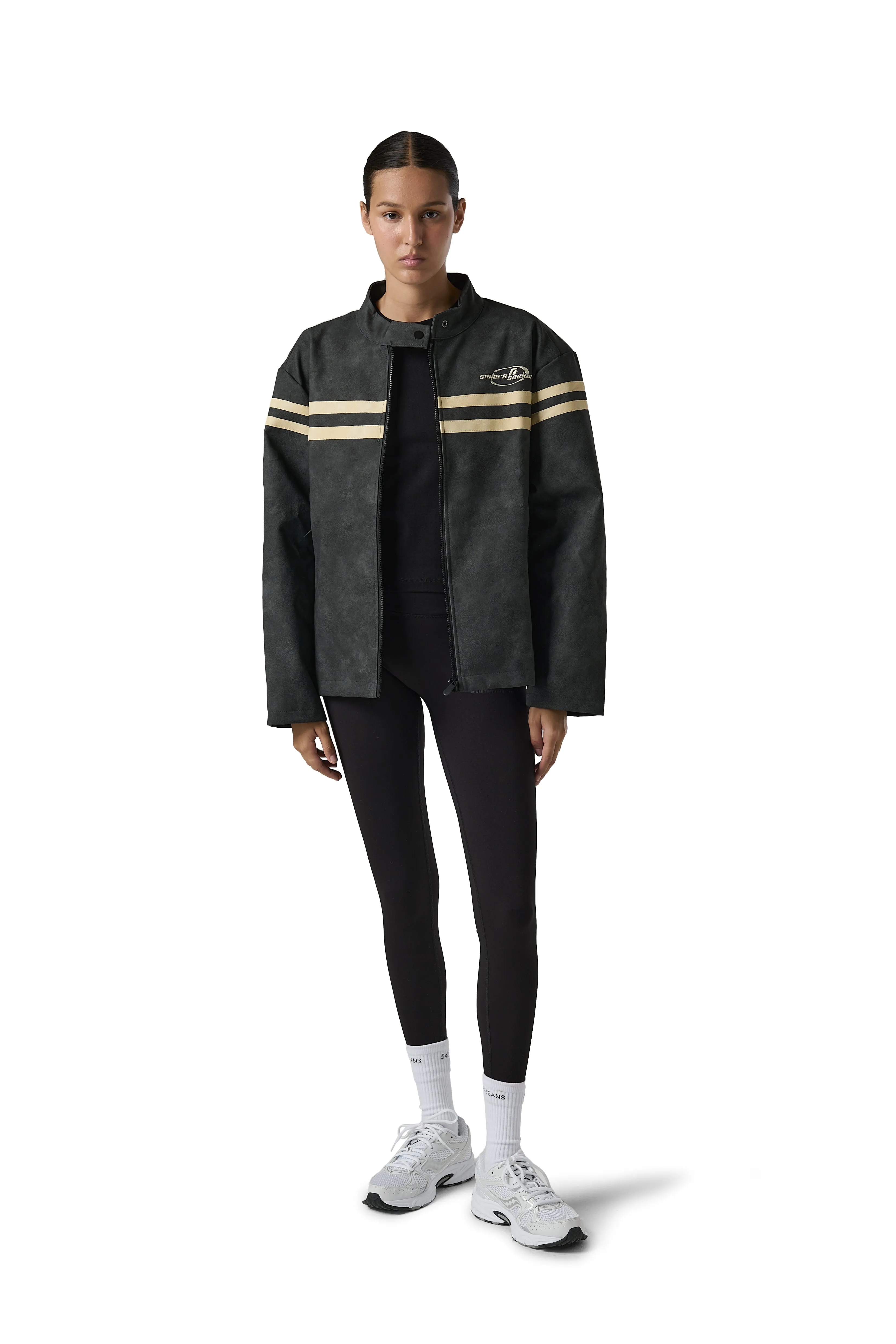 Grandpa Vegan Biker Jacket Comfy Fit Airflow Ventilation