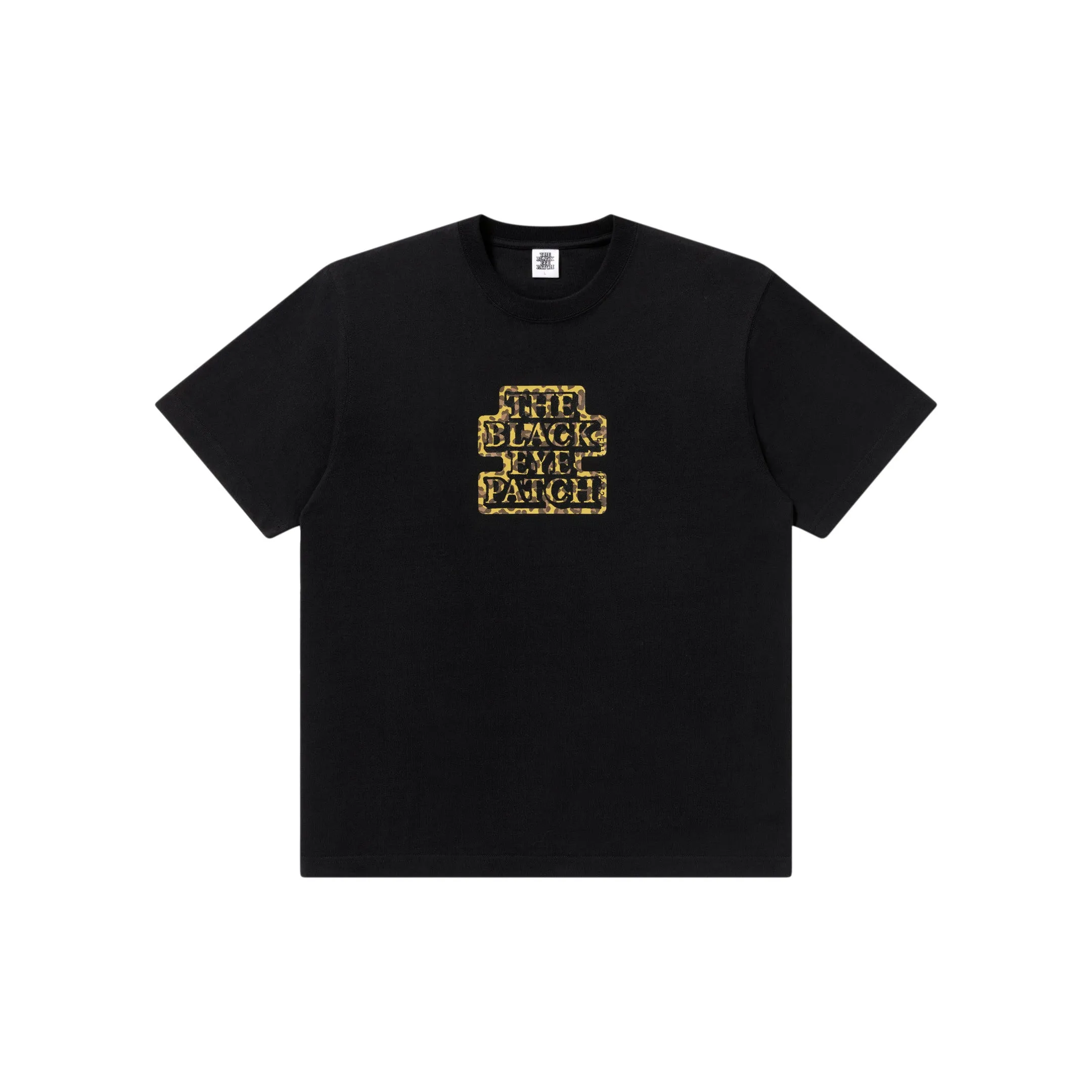 LEOPARD OG LABEL TEE BLACK WrinkleFreeFabric