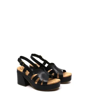 Women's Paschal Sandals In Black Heel Booties