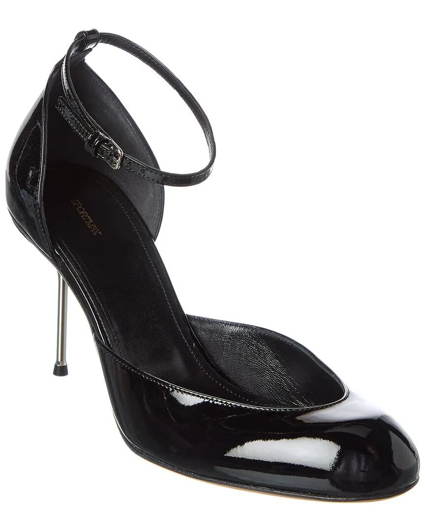 Comfortable Upper Lightweight Sportmax Patent Pump