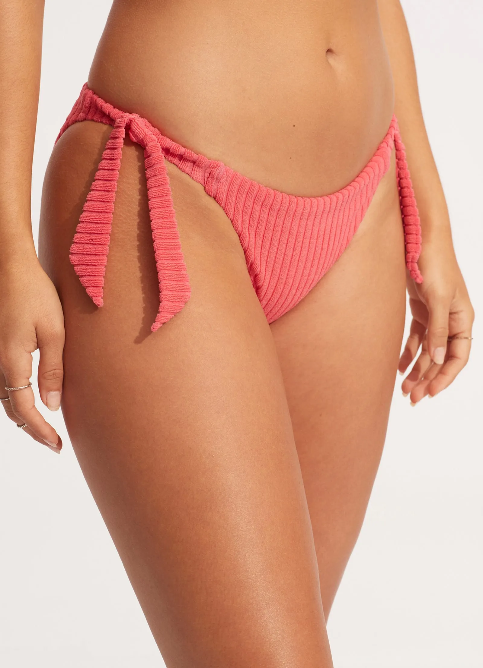 Havana Hipster Tie Side - Sun Kissed Coral Roll Resistant Edges