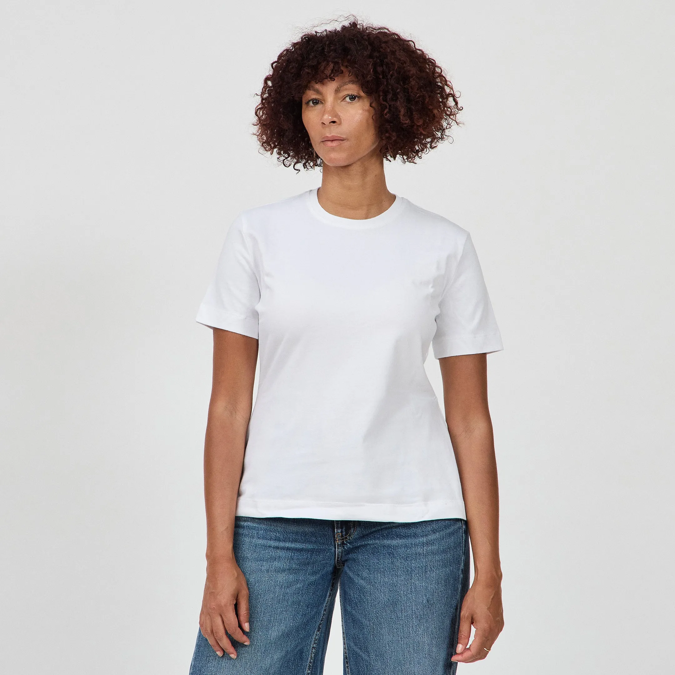 Heavy Cotton Crew Slim Style Easy Comfort