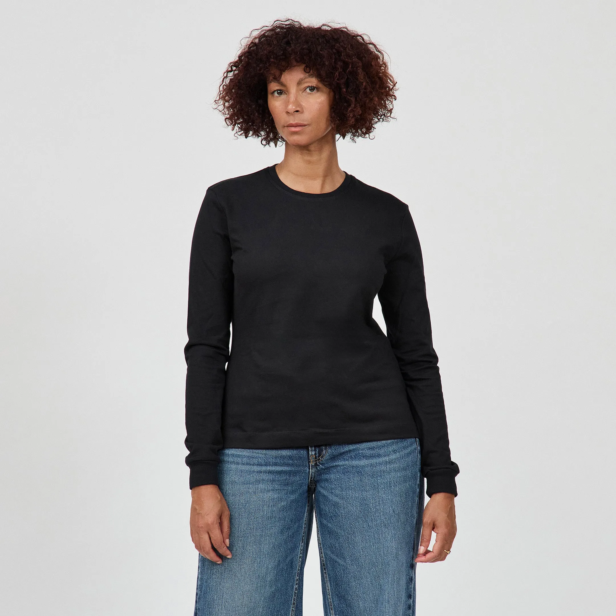 Heavy Cotton LS Crew Light Trend