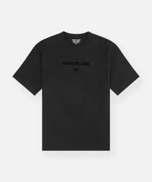 All-Day Comfort Wear harmonious Heavyweight Textured Oversized Logo Tee