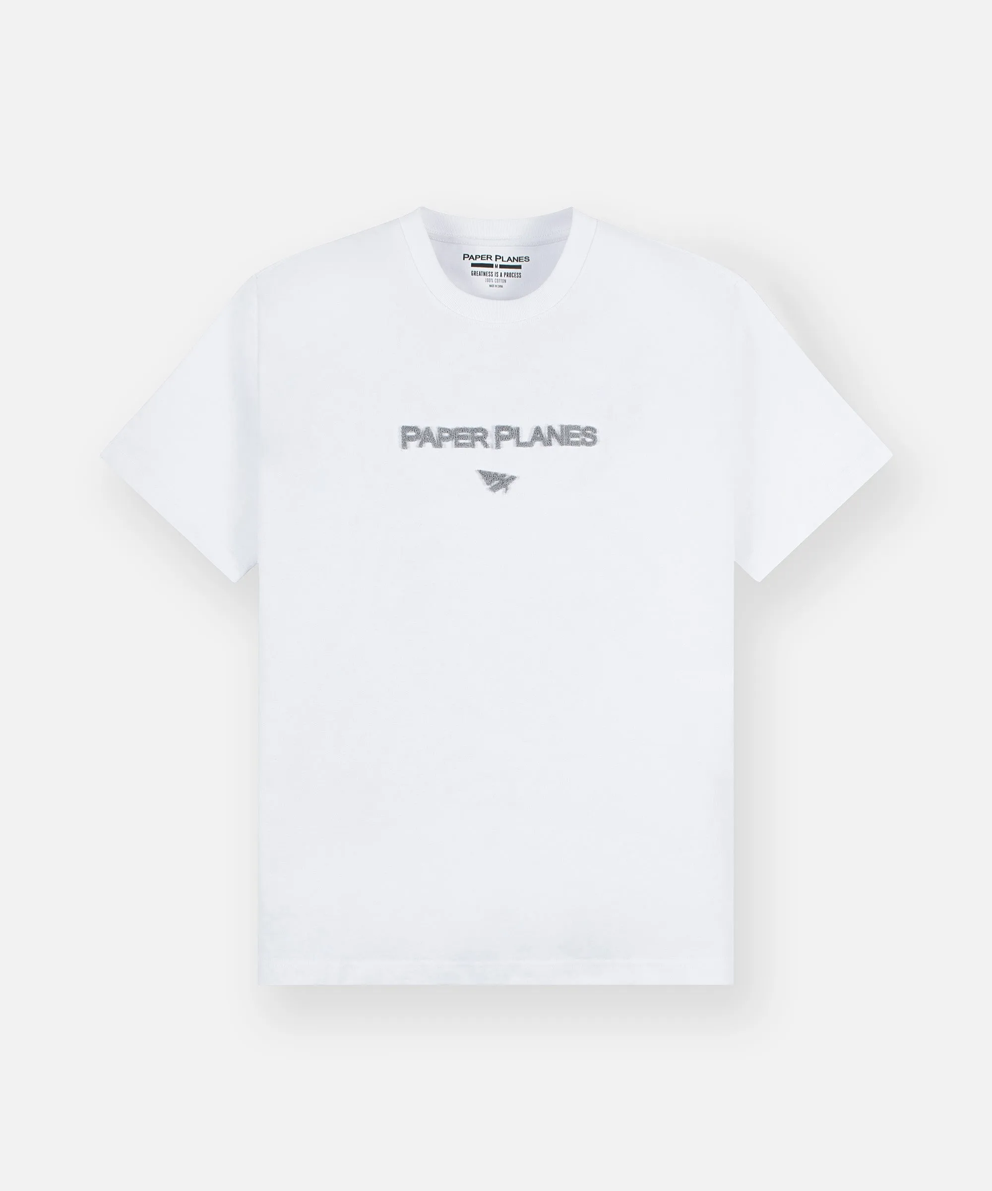 Premium Material NonIrritating Fabric Heavyweight Textured Oversized Logo Tee