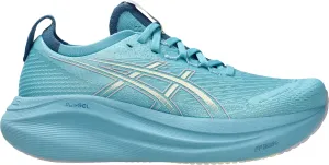 running shirts Asics Gel Nimbus 27 Womens Running Shoes - Blue
