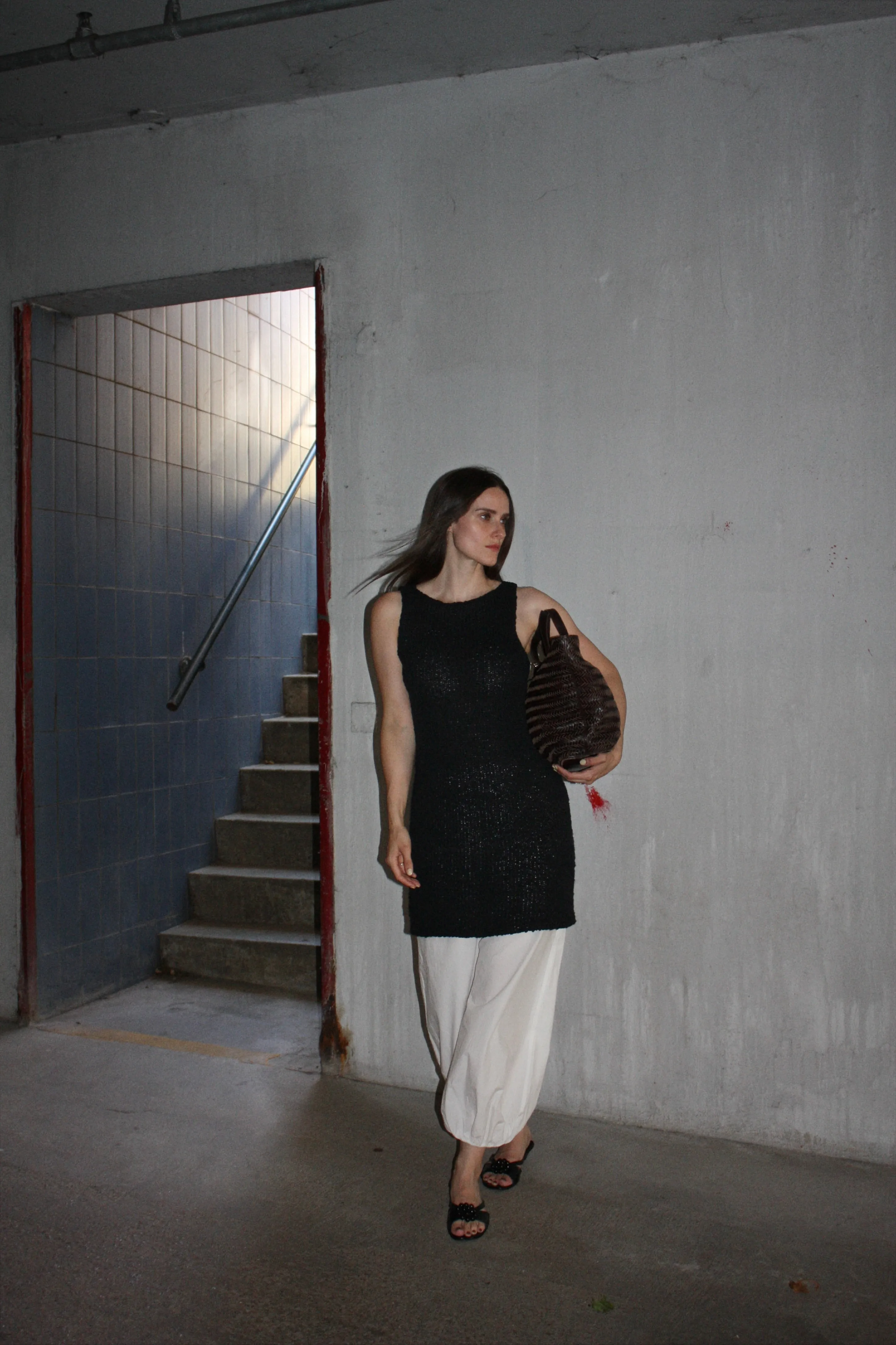 Sidewalk Dress Texture Flattering and Effortless