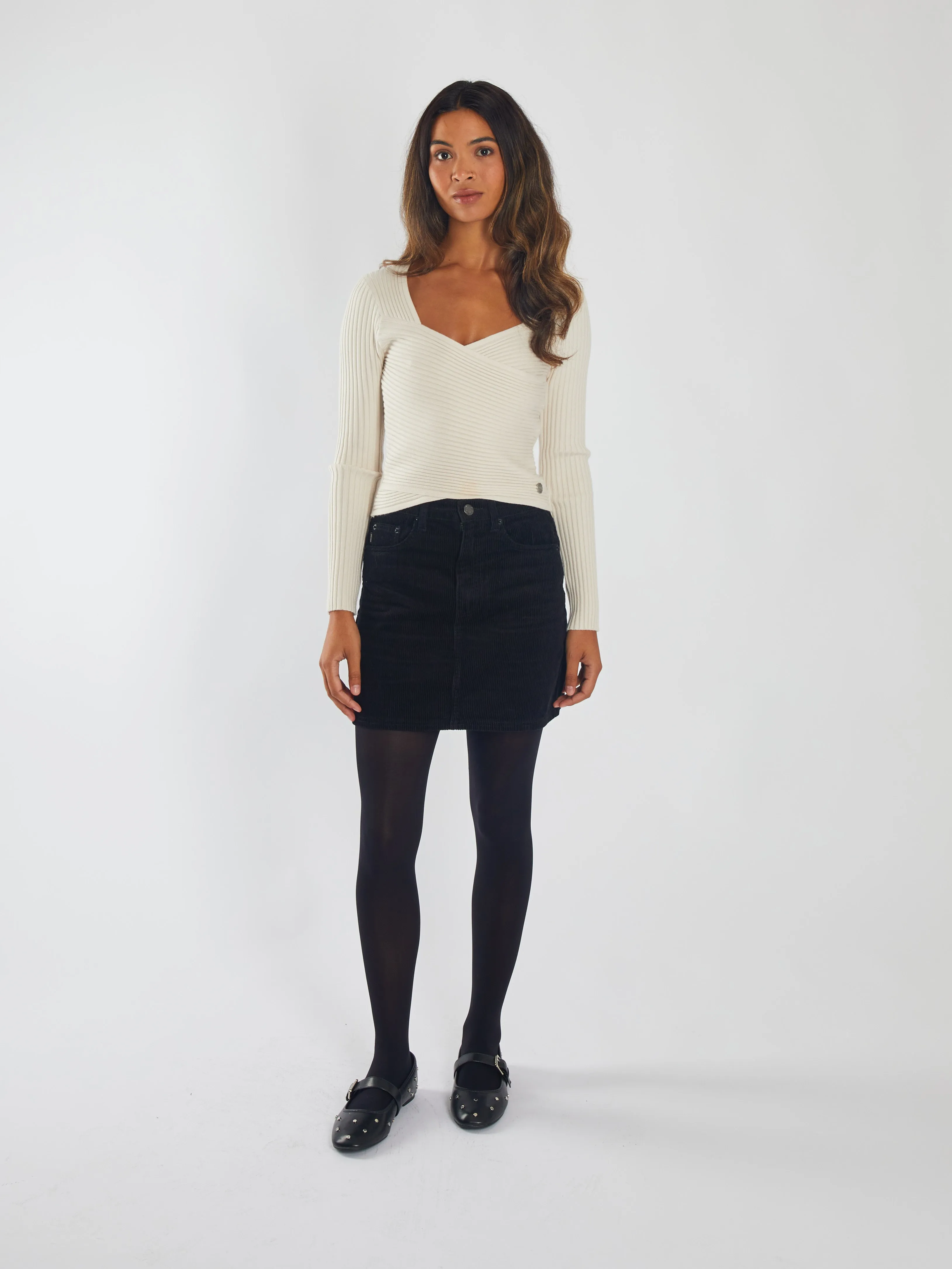 UVProtectionCloth Pure Core Mariska Top Stone White