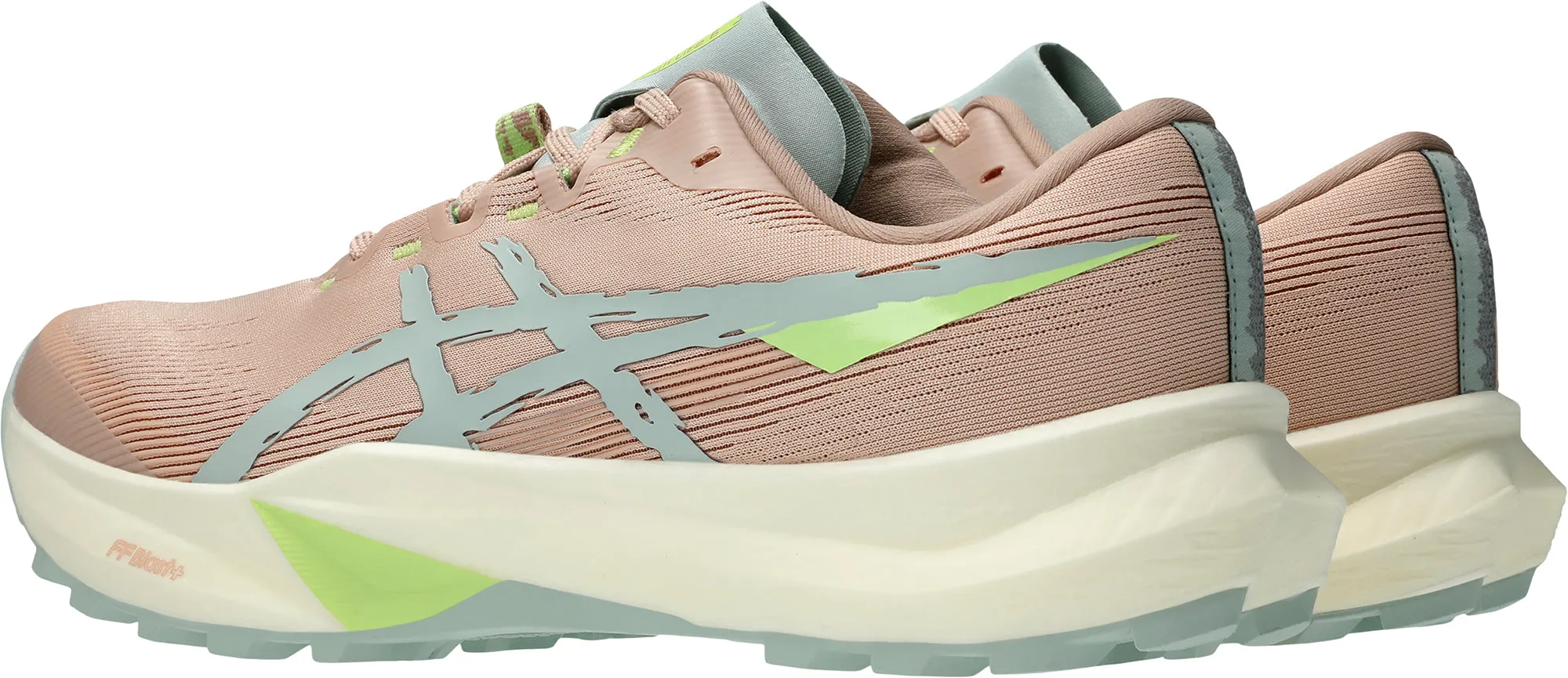 Traction Lug environment - specific shoes Asics Fuji Lite 6 Womens Trail Running Shoes - Pink