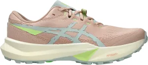 Tuned Ride Technology Sintered Traction Asics Fuji Lite 6 Womens Trail Running Shoes - Pink