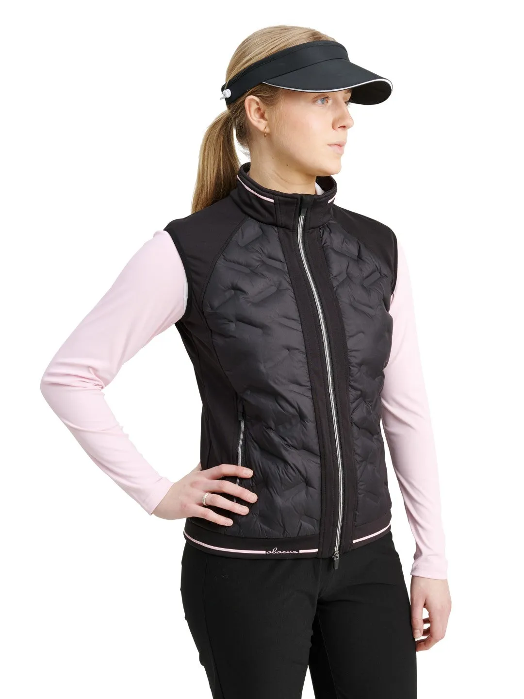 Women Grove Hybrid Vest Ribbed Texture Finish Flexibility - provided