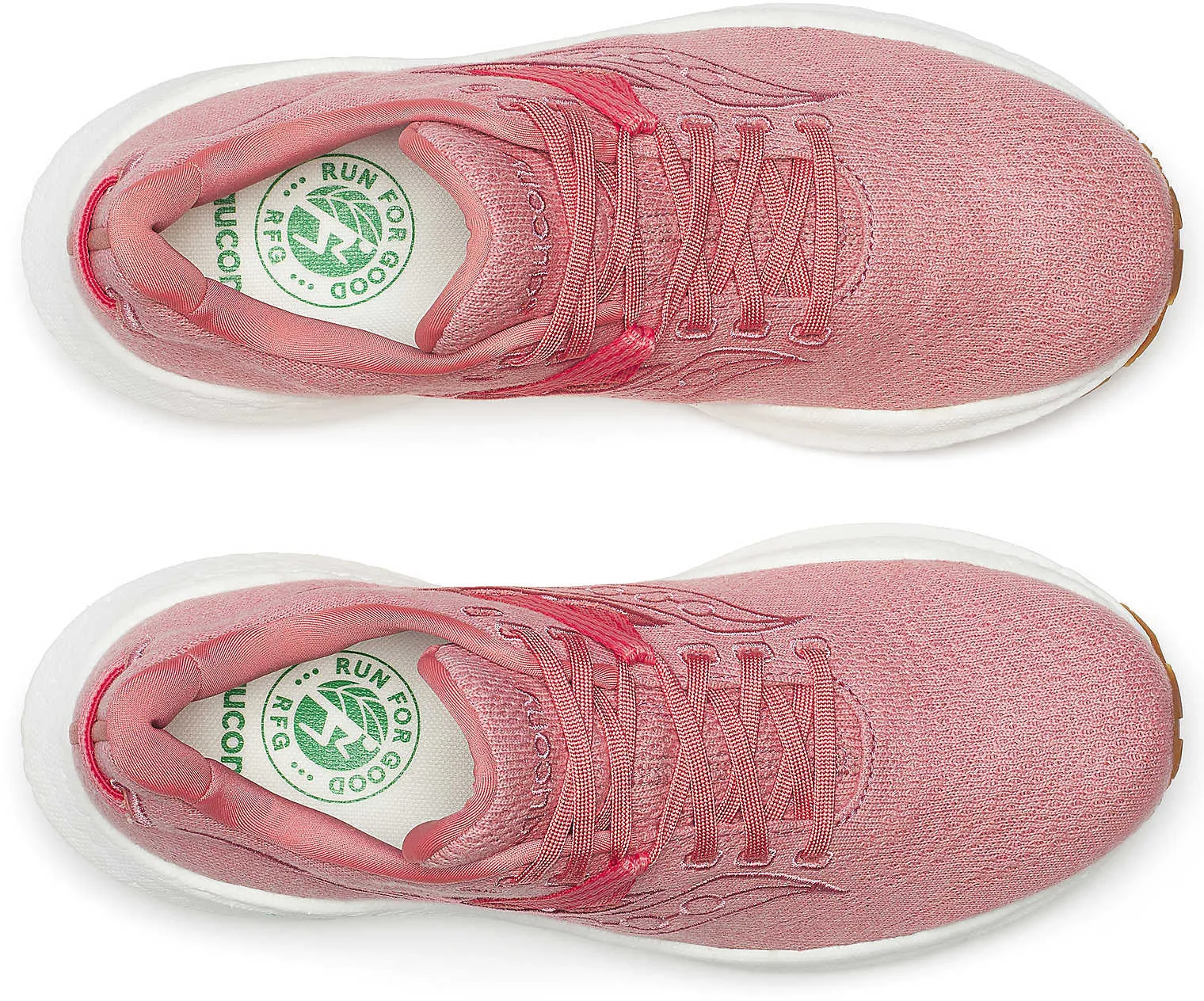 Saucony Triumph RFG Womens Running Shoes - Pink maximalist - running - shoes artistic - event running gear