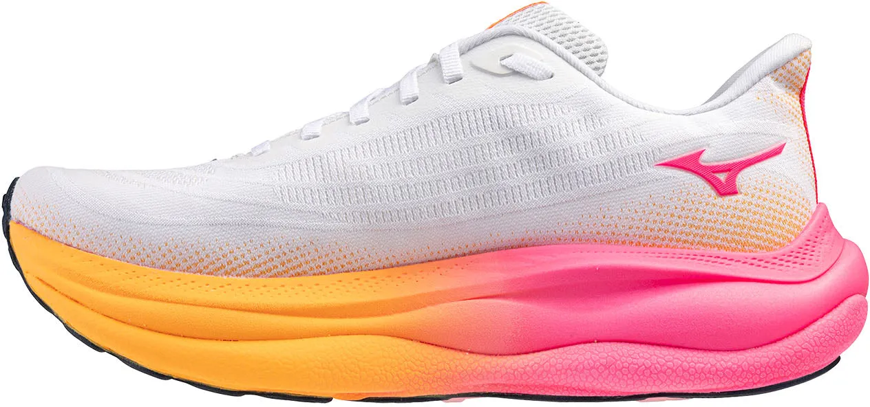 Mizuno Wave Sky 9 Running Shoes - White running in regional tracks shoes daily user