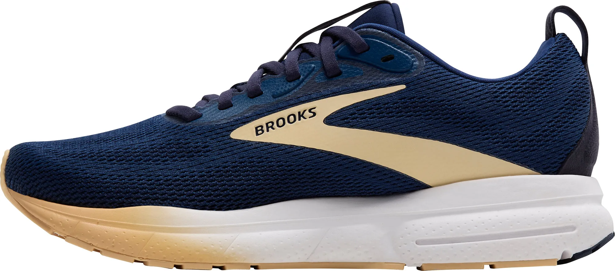 Brooks Trace 4 Womens Running Shoes - Blue lateral support shoes Nano Grip Tread