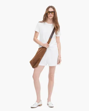 High Torsion Short Sleeve Crew Neck Tee - White Low Impact Manufacturing