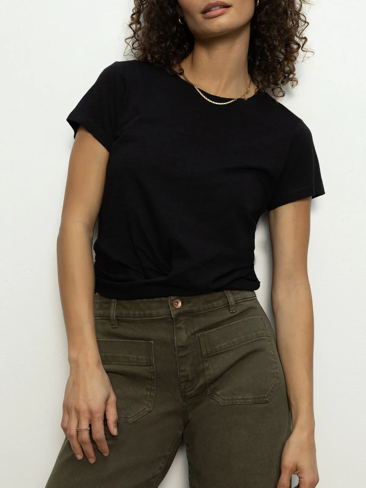 Highstreet Tee Black Soft and durable