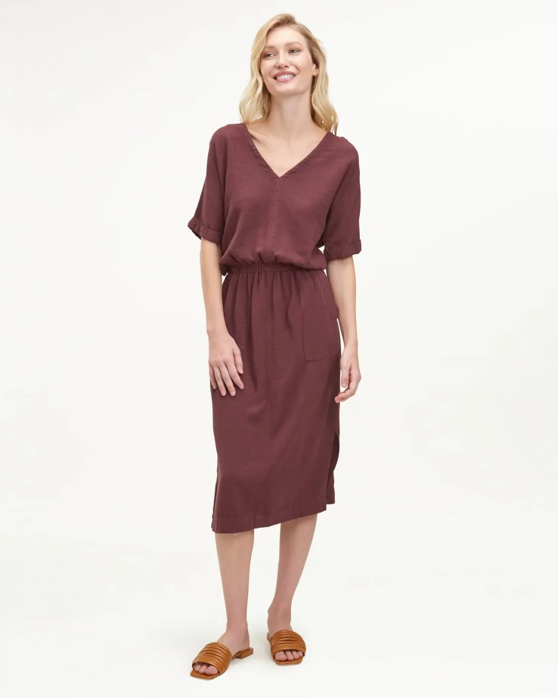 Summer-Season Odette Midi Dress