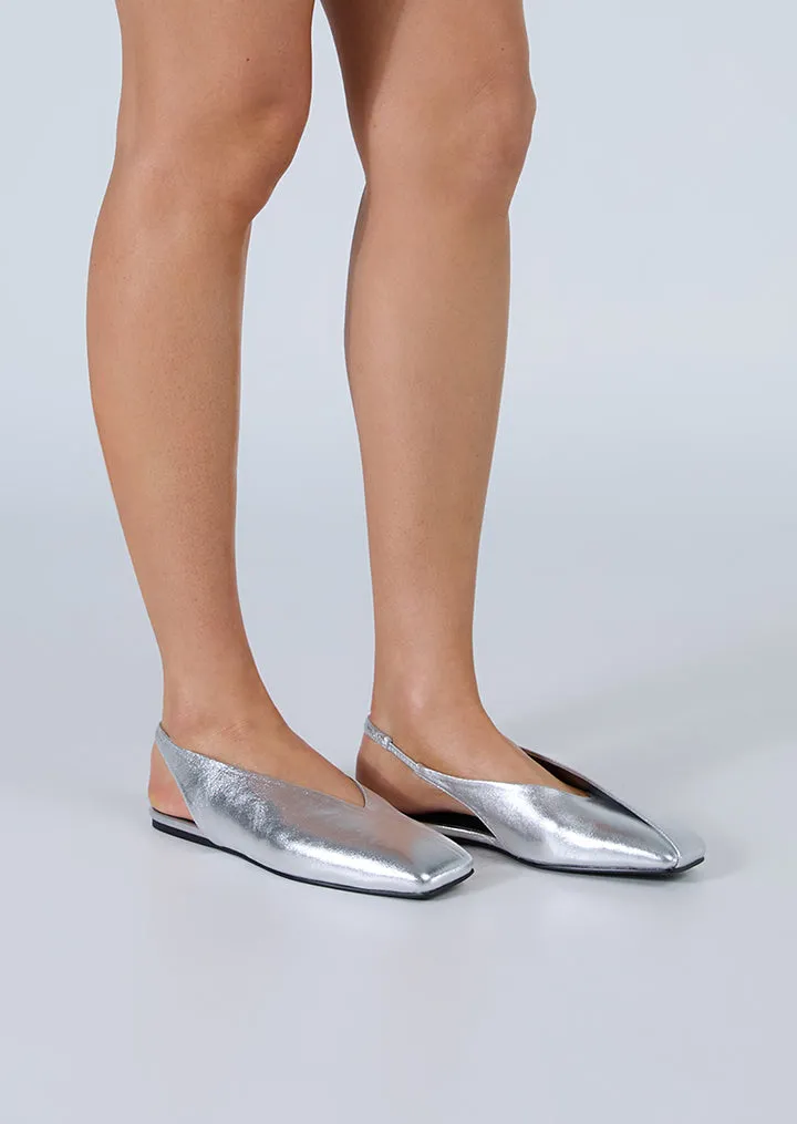 Plaza Mood Hoop Silver Shimmer