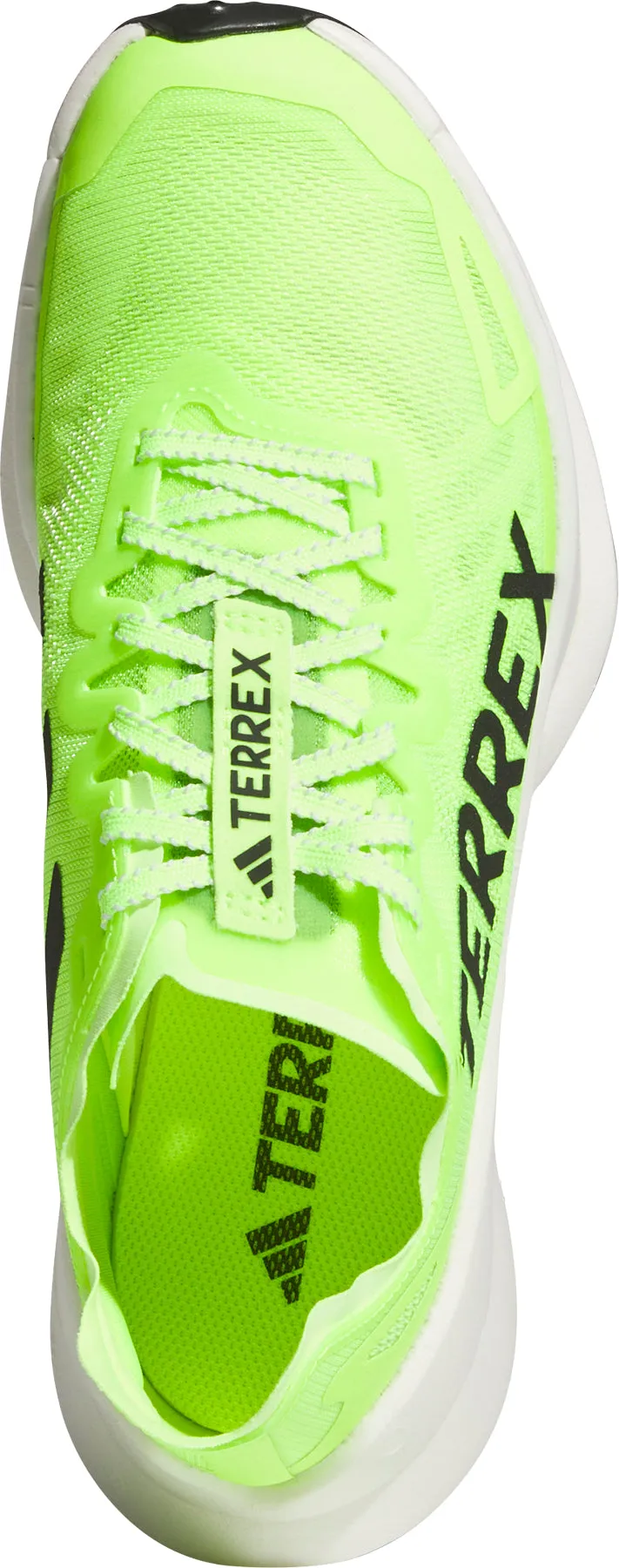 running in a glacier area shoes Dry Weather Running adidas Terrex Agravic Speed Ultra Womens Trail Running Shoes - Yellow