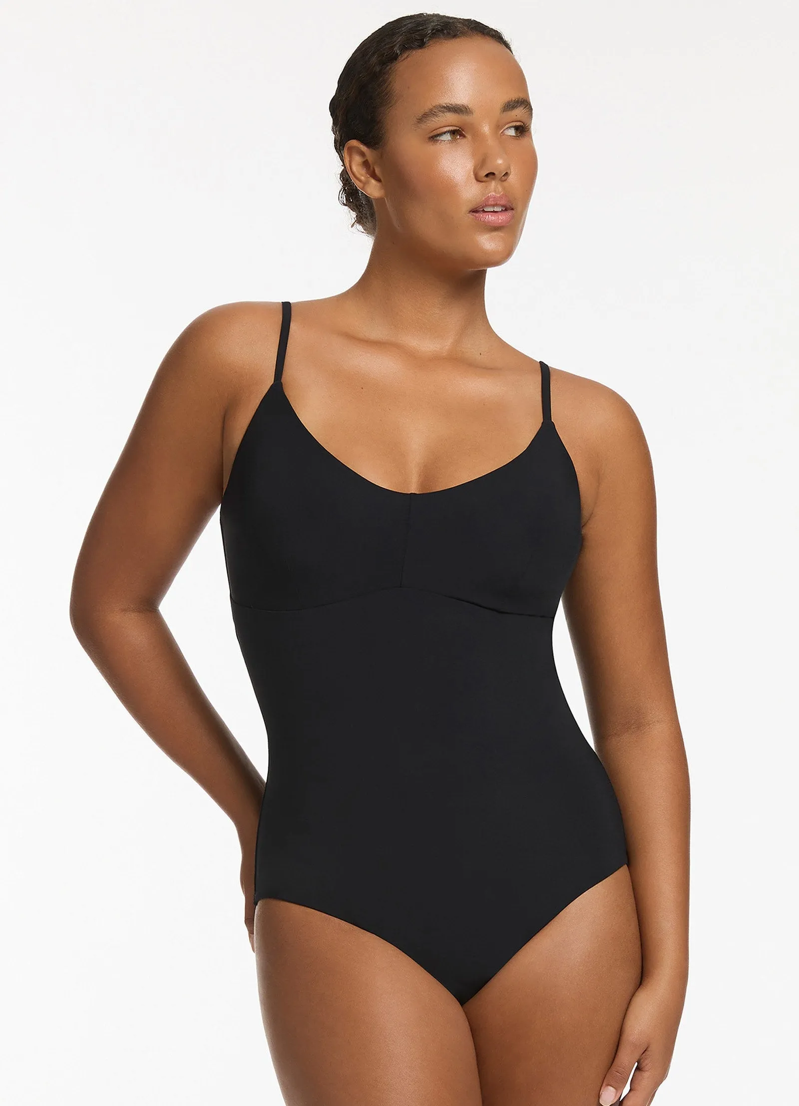 Jetset C_D Tank One Piece - Black Ultraviolet Protection