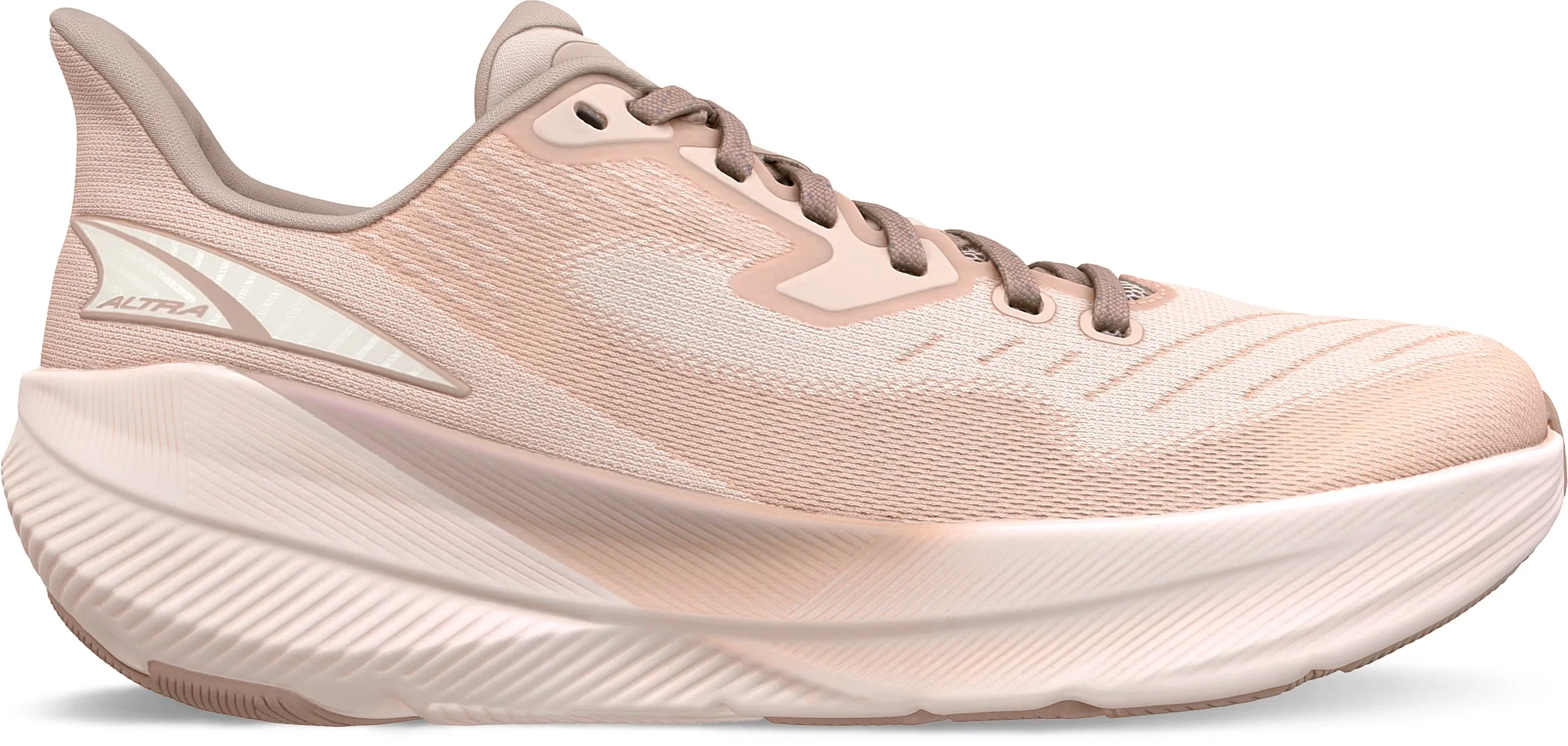 Half - size up Altra Experience Flow Womens Running Shoes - Pink