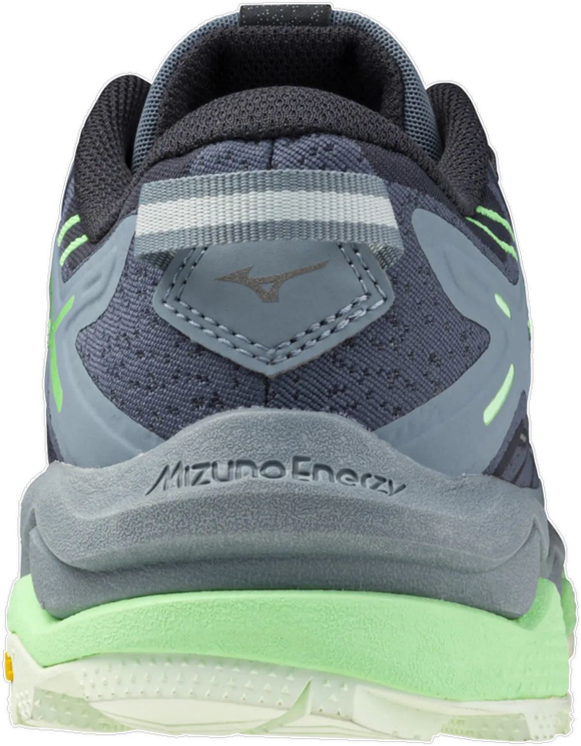 Mizuno Wave Mujin 10 Womens Trail Running Shoes - Blue Hyper Durable Outsole Compound concrete - surface running shoes