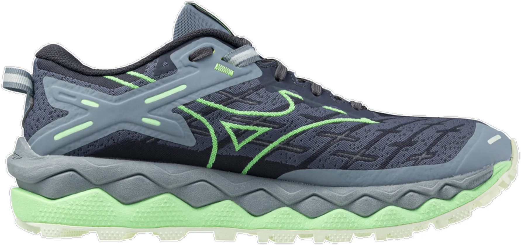 Merrell Moab Mizuno Wave Mujin 10 Womens Trail Running Shoes - Blue