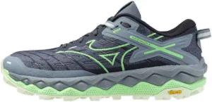 Mizuno Wave Mujin 10 Womens Trail Running Shoes - Blue Foam Tech